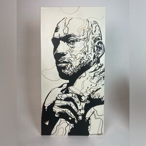 Michael Jordan Painting Original Portrait Painting Basketball Art Acrylic Canvas